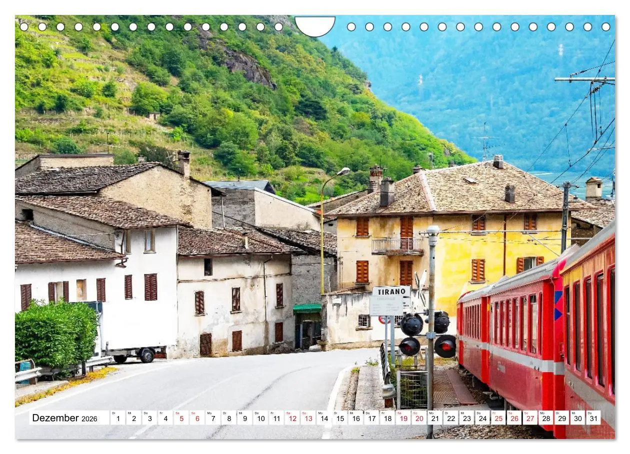 Bild: 9783457773475 | Rhätische Bahn - Fahrt durch die Bündner Alpen (Wandkalender 2026...