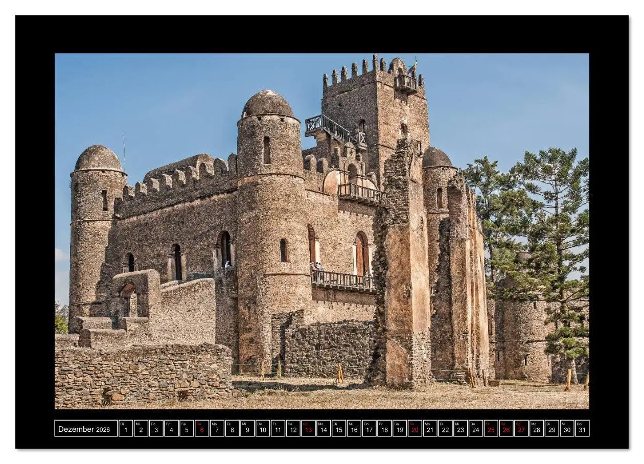 Bild: 9783516173475 | Äthiopien (Wandkalender 2026 DIN A3 quer), CALVENDO Monatskalender