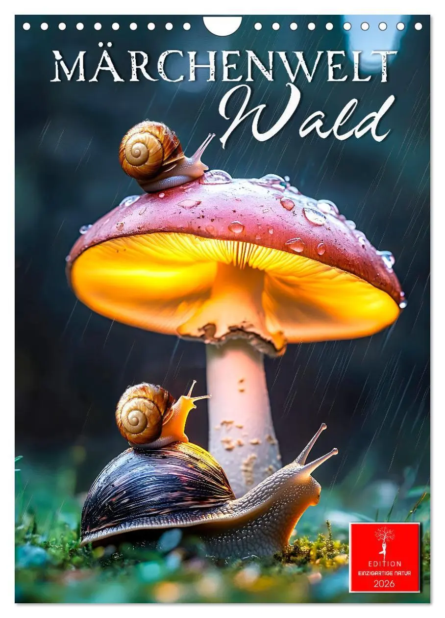 Cover: 9783516243475 | Märchenwelt Wald (Wandkalender 2026 DIN A4 hoch), CALVENDO...