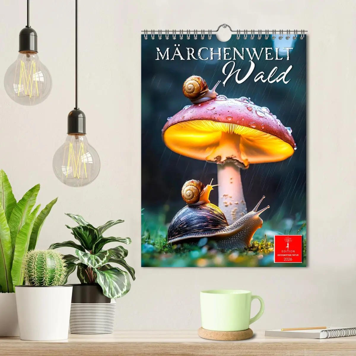 Bild: 9783516243475 | Märchenwelt Wald (Wandkalender 2026 DIN A4 hoch), CALVENDO...