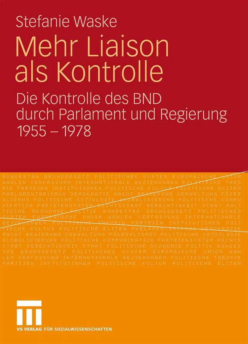 Cover: 9783531163475 | Mehr Liaison als Kontrolle | Stefanie Waske | Taschenbuch | ix | 2008
