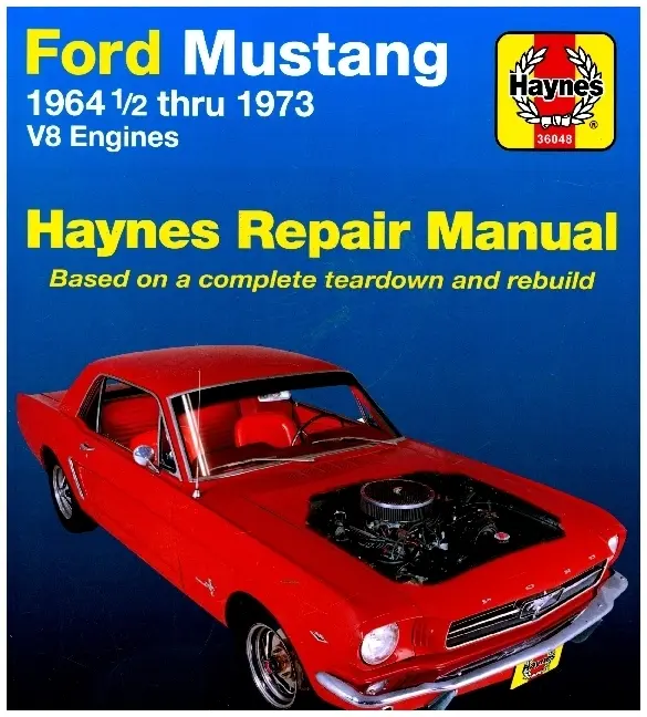 Cover: 9780856963575 | Ford Mustang 19641/2 Thru 1973 V8 Engines Haynes Repair Manual | Buch