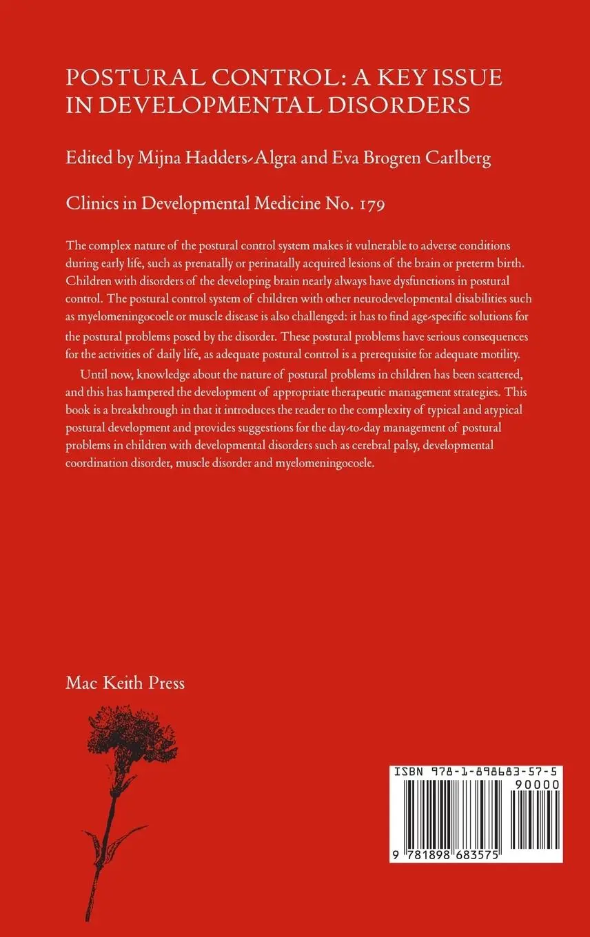 Rückseite: 9781898683575 | Postural Control | A Key Issue in Developmental Disorders | Buch