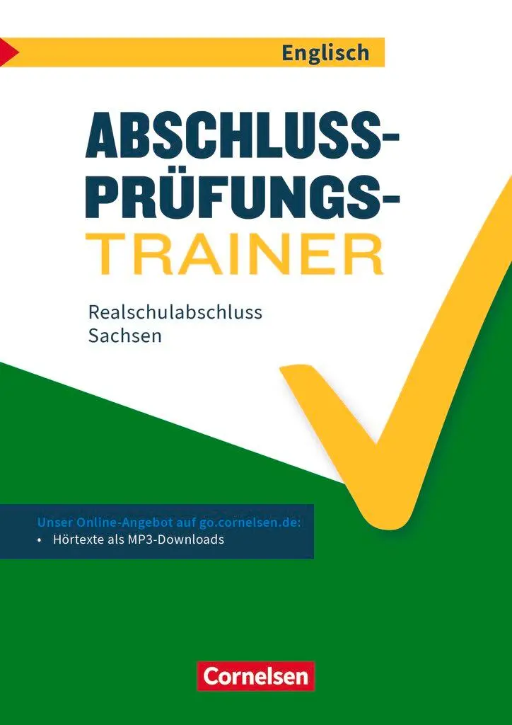 Cover: 9783060363575 | Abschlussprüfungstrainer Englisch - Sachsen 10. Schuljahr -...