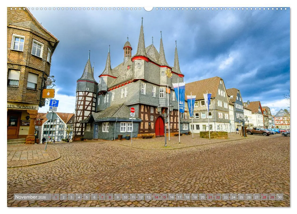 Bild: 9783457763575 | Ein Blick auf Frankenberg an der Eder (hochwertiger Premium...