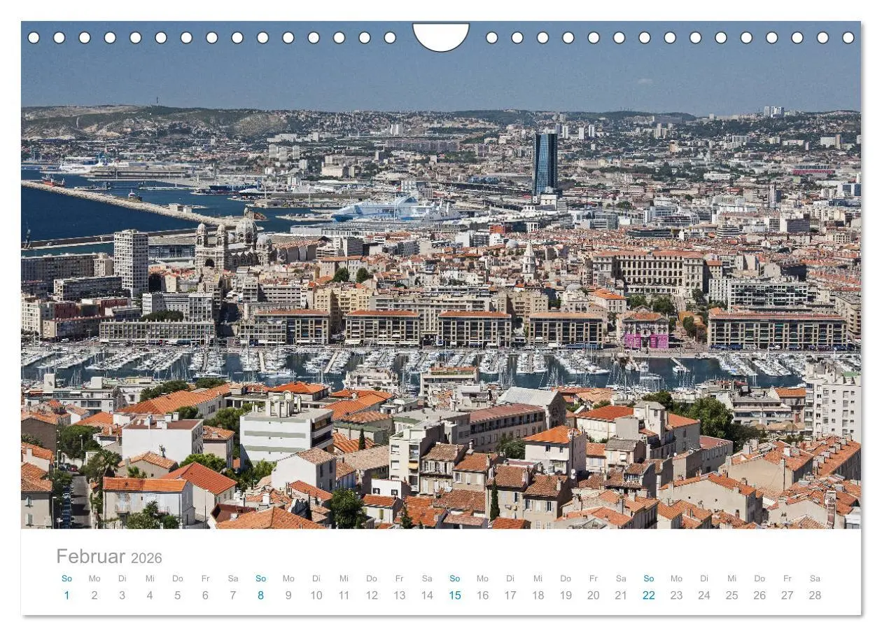 Bild: 9783457833575 | Marseille Maritime Metropole (Wandkalender 2026 DIN A4 quer),...