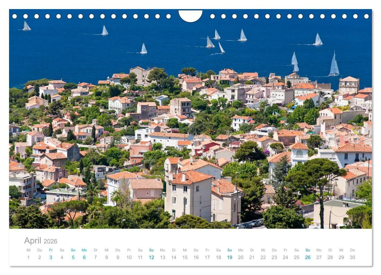 Bild: 9783457833575 | Marseille Maritime Metropole (Wandkalender 2026 DIN A4 quer),...