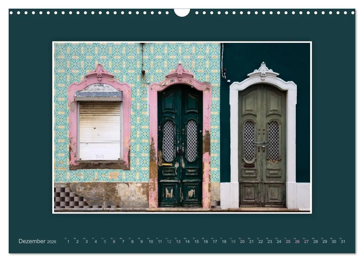 Bild: 9783516163575 | Azulejo-Fassaden in Portugal (Wandkalender 2026 DIN A3 quer),...