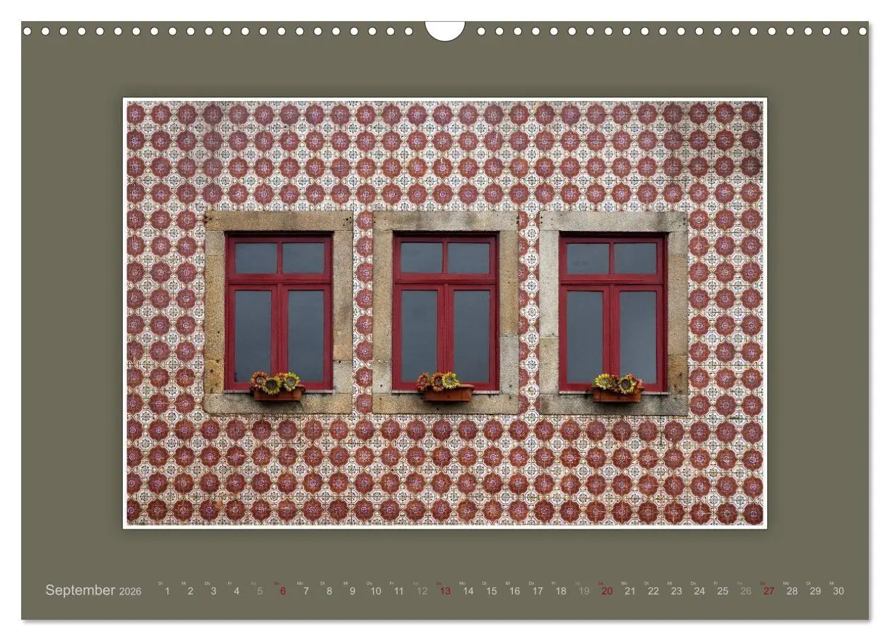 Bild: 9783516163575 | Azulejo-Fassaden in Portugal (Wandkalender 2026 DIN A3 quer),...