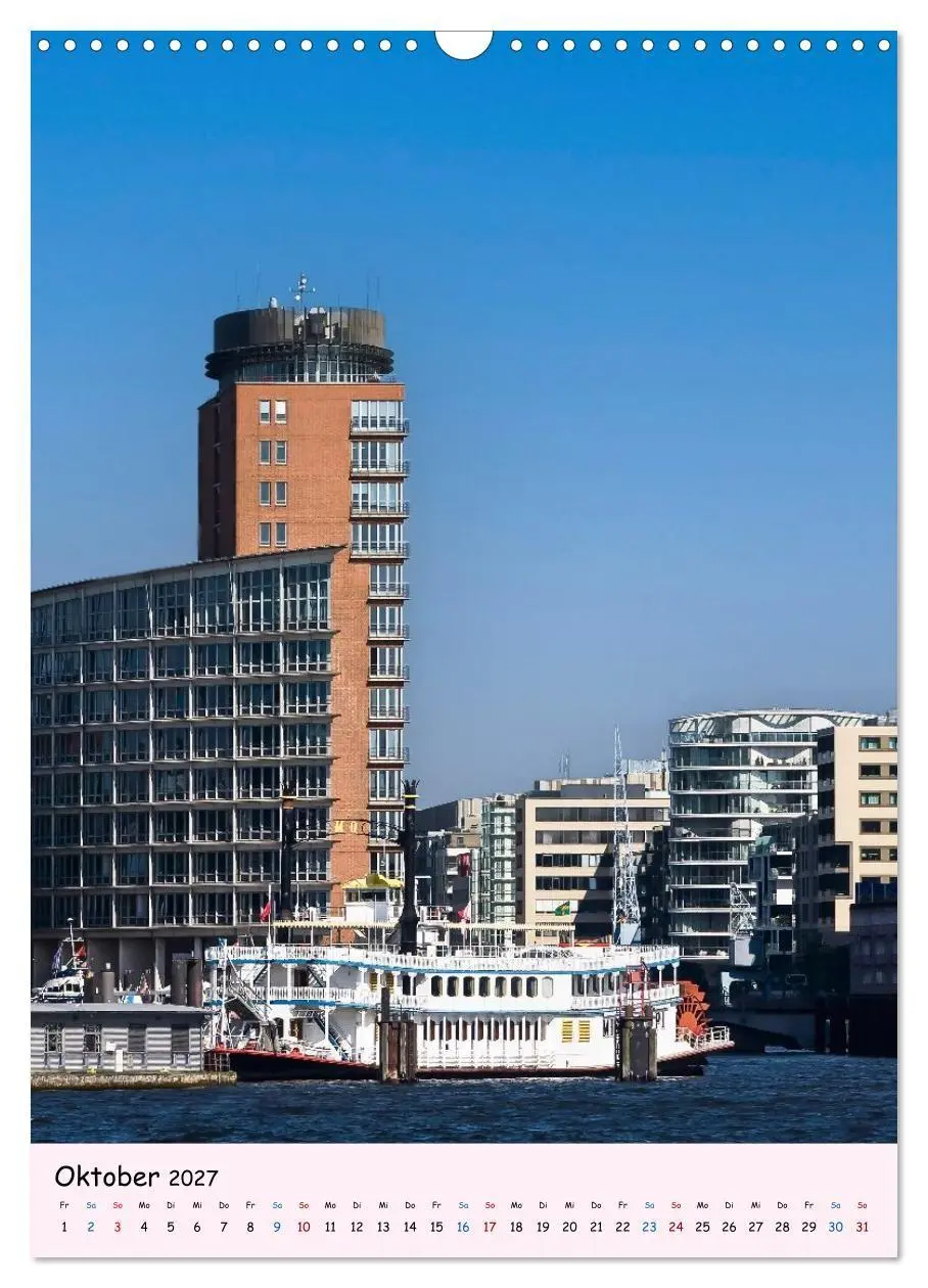 Bild: 9783516783575 | Hamburg - Wo eine Weltstadt auf Wasser trifft (Wandkalender 2027...