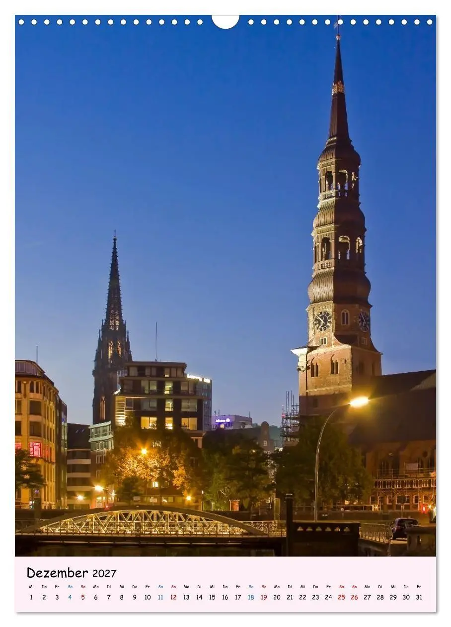 Bild: 9783516783575 | Hamburg - Wo eine Weltstadt auf Wasser trifft (Wandkalender 2027...