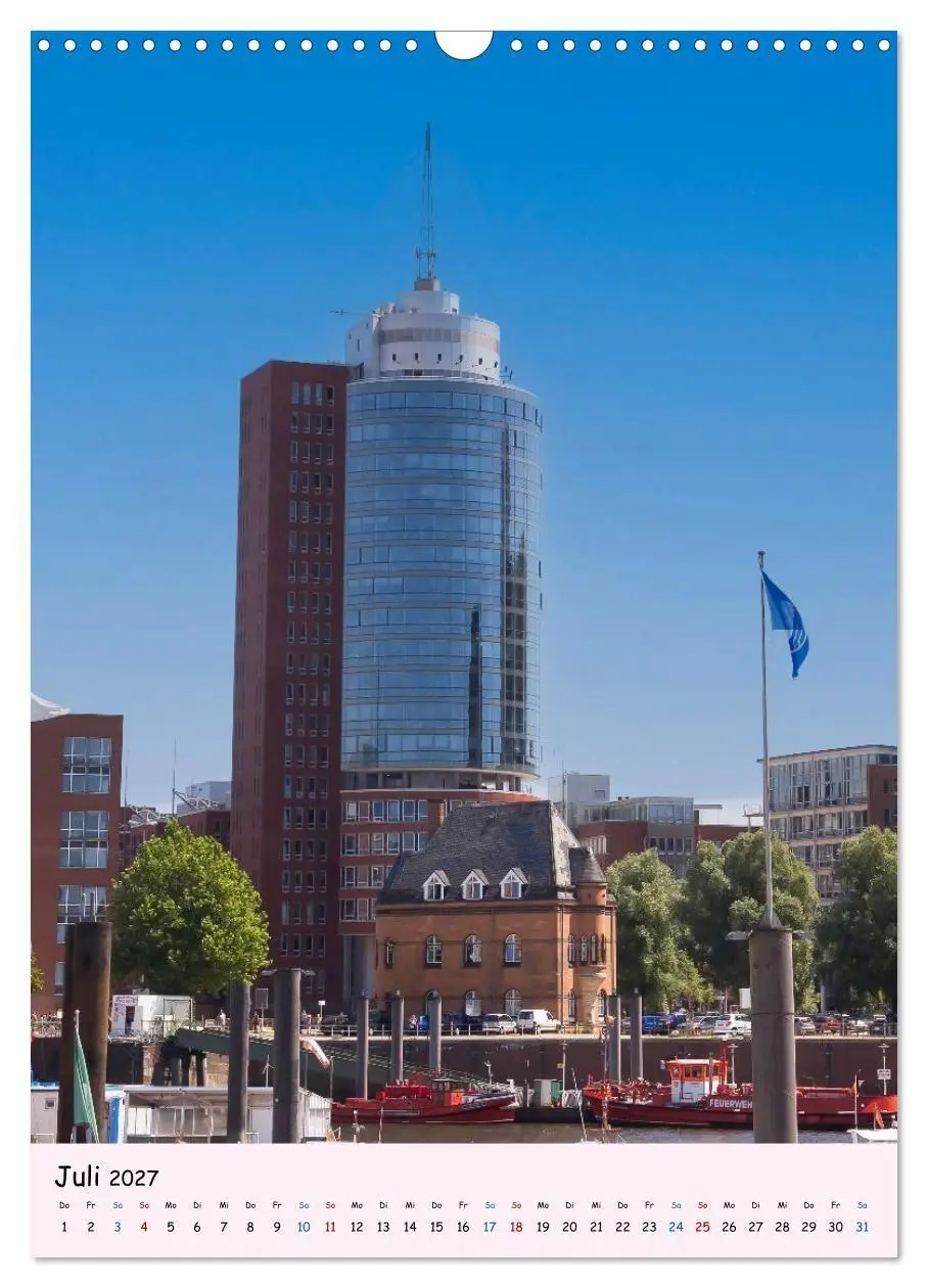 Bild: 9783516783575 | Hamburg - Wo eine Weltstadt auf Wasser trifft (Wandkalender 2027...