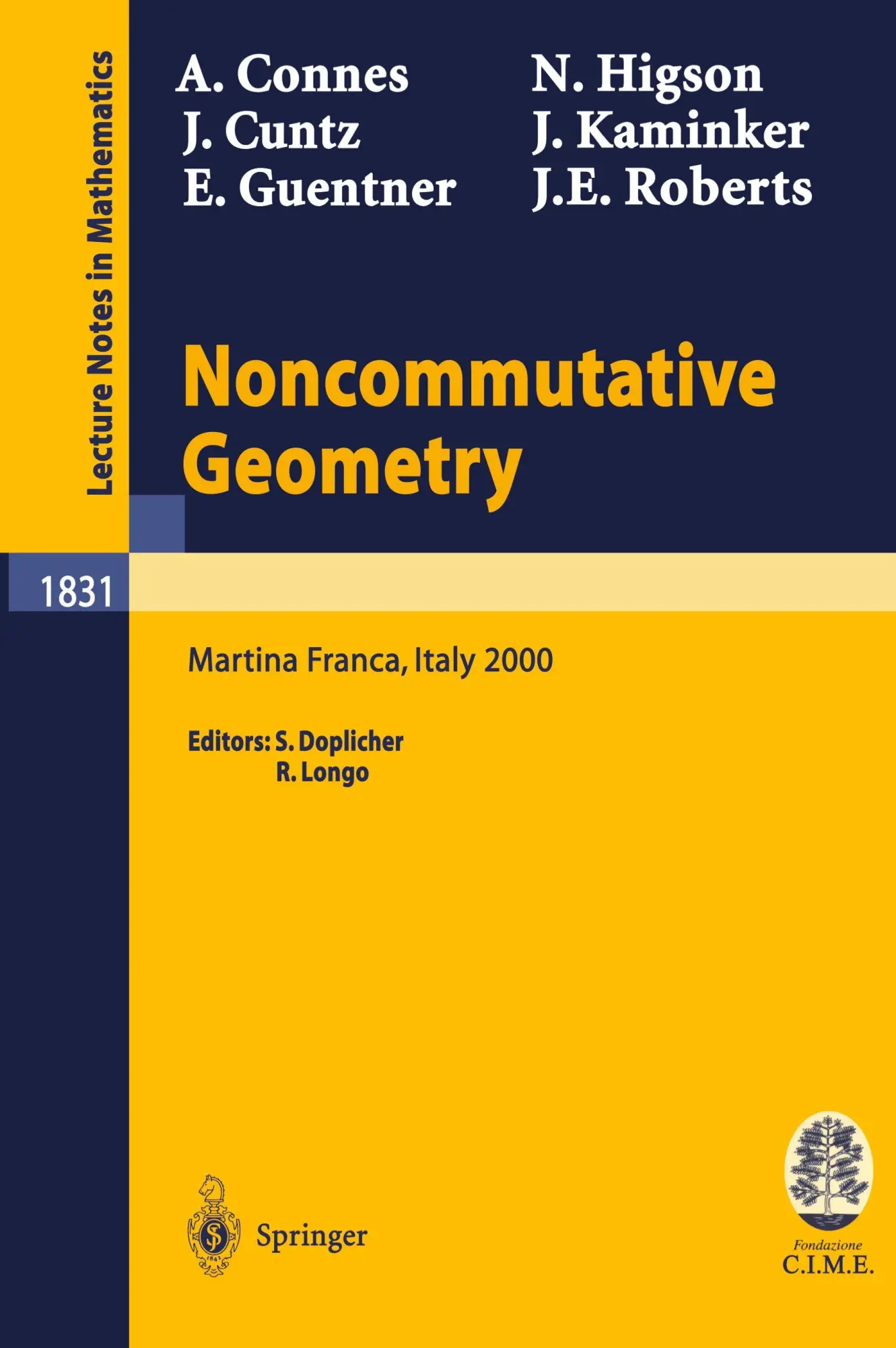 Noncommutative Geometry