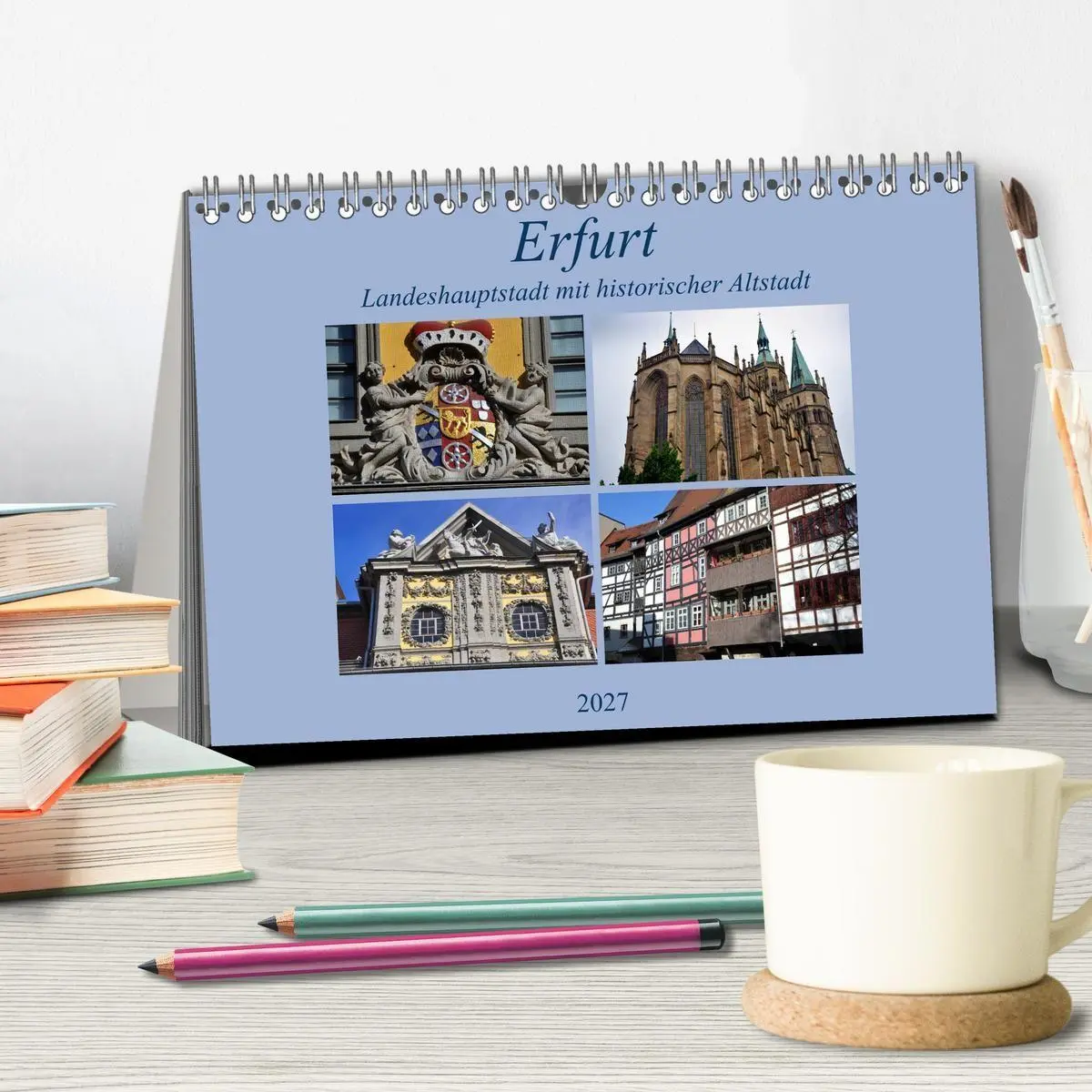 Bild: 9783569633575 | Erfurt - Landeshauptstadt mit historischer Altstadt (Tischkalender...