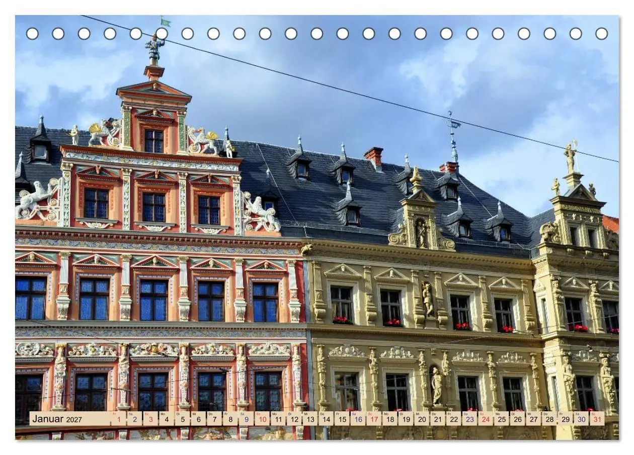 Bild: 9783569633575 | Erfurt - Landeshauptstadt mit historischer Altstadt (Tischkalender...