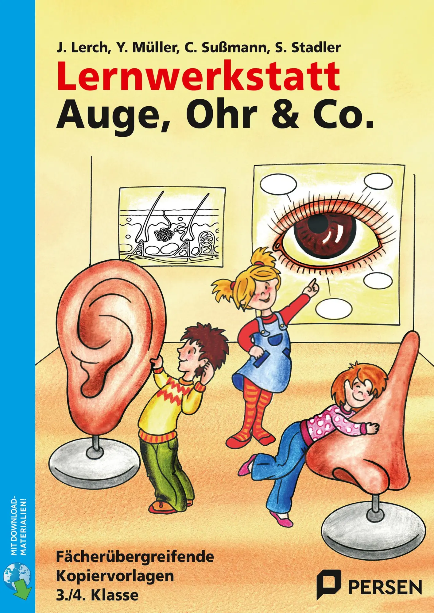 Cover: 9783834403575 | Lernwerkstatt Auge, Ohr &amp; Co. | Kopiervorlagen für die 3./4. Klasse
