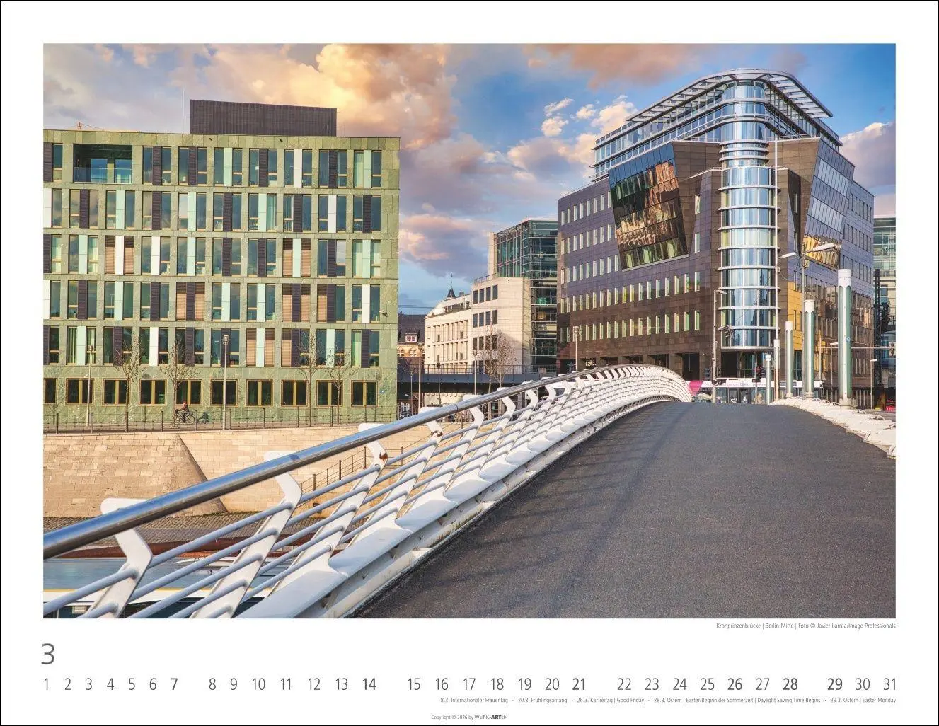Bild: 9783839903575 | Berlin Kalender 2027 | Kalender | Reisekalender Weingarten | 14 S.