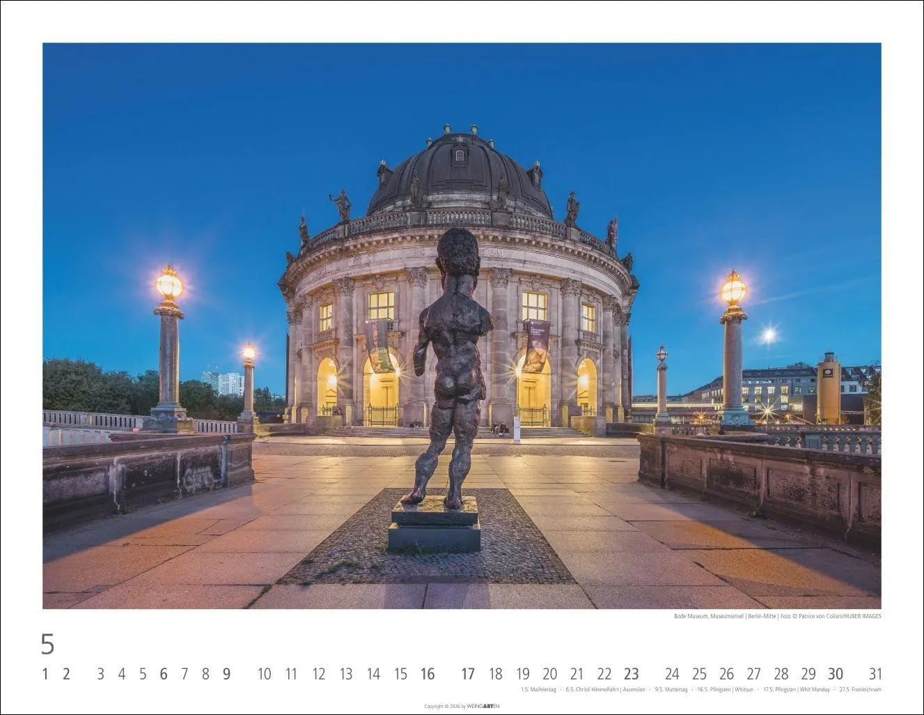 Bild: 9783839903575 | Berlin Kalender 2027 | Kalender | Reisekalender Weingarten | 14 S.