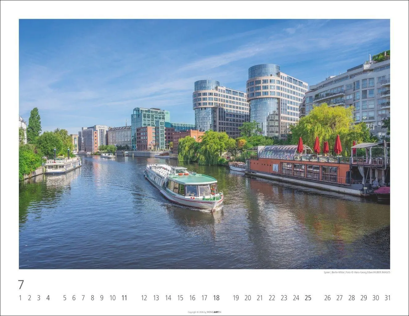 Bild: 9783839903575 | Berlin Kalender 2027 | Kalender | Reisekalender Weingarten | 14 S.