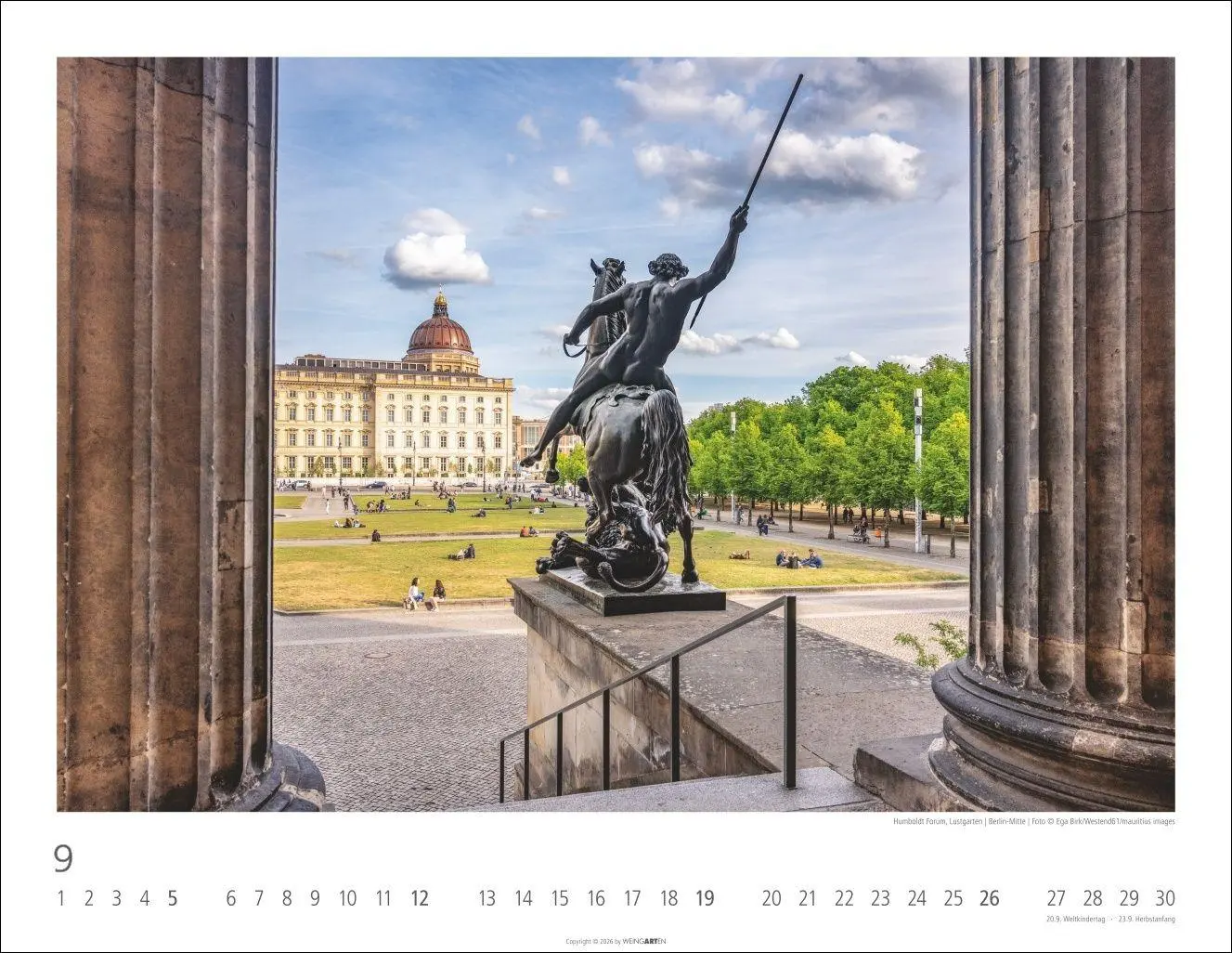 Bild: 9783839903575 | Berlin Kalender 2027 | Kalender | Reisekalender Weingarten | 14 S.