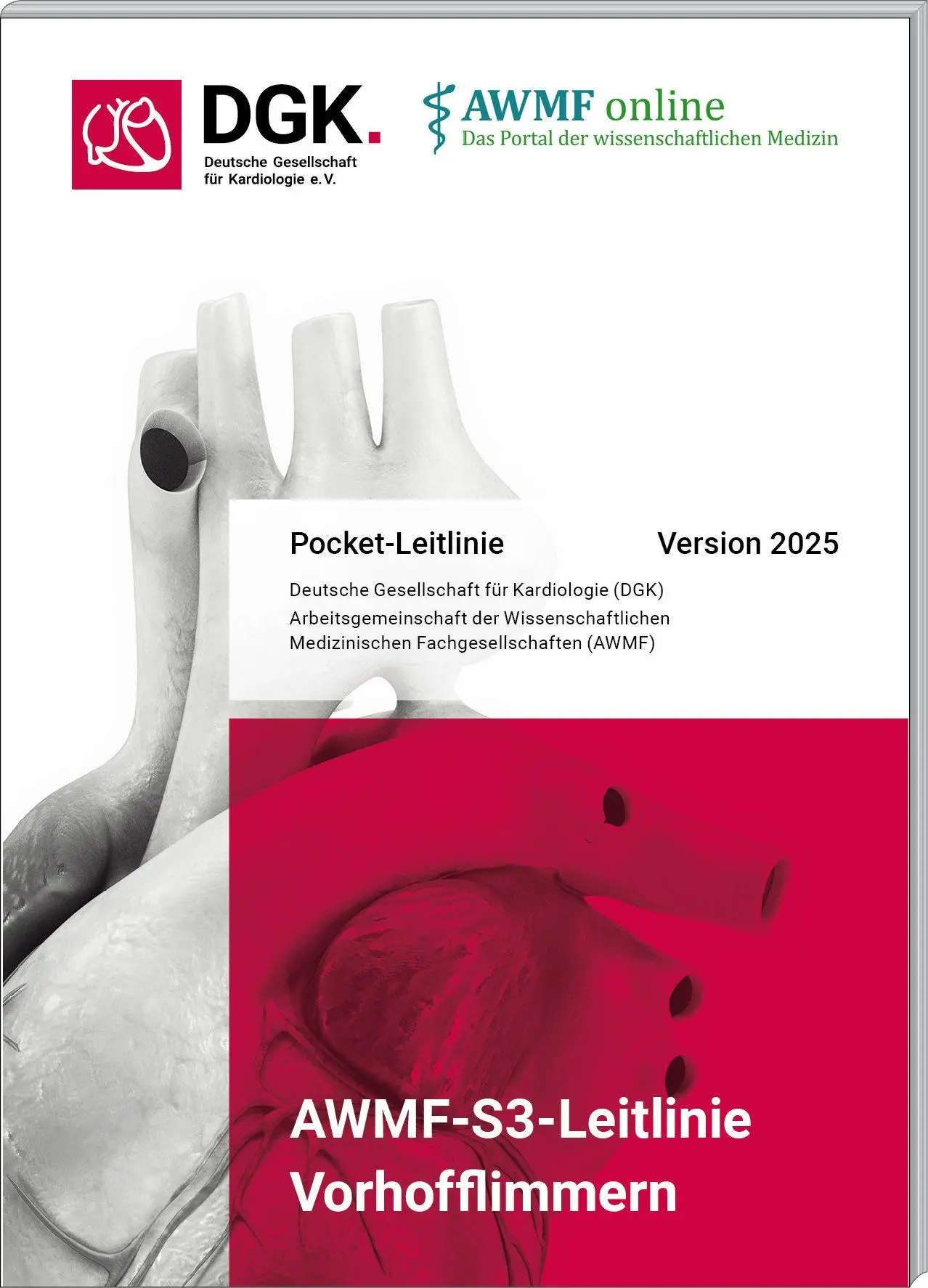 Cover: 9783898623575 | AWMF-S3-Leitlinie Vorhofflimmern | Pocket-Leitlinie, Version 2025