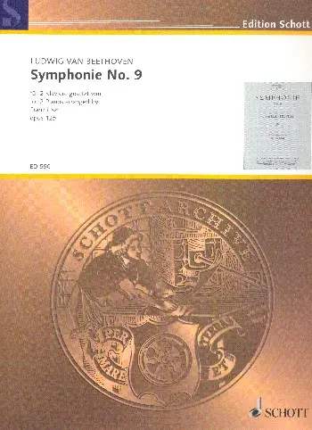 Cover: 9790001173575 | Symphonie No. 9 D minor op. 125 | Archive Edition | Beethoven | Buch