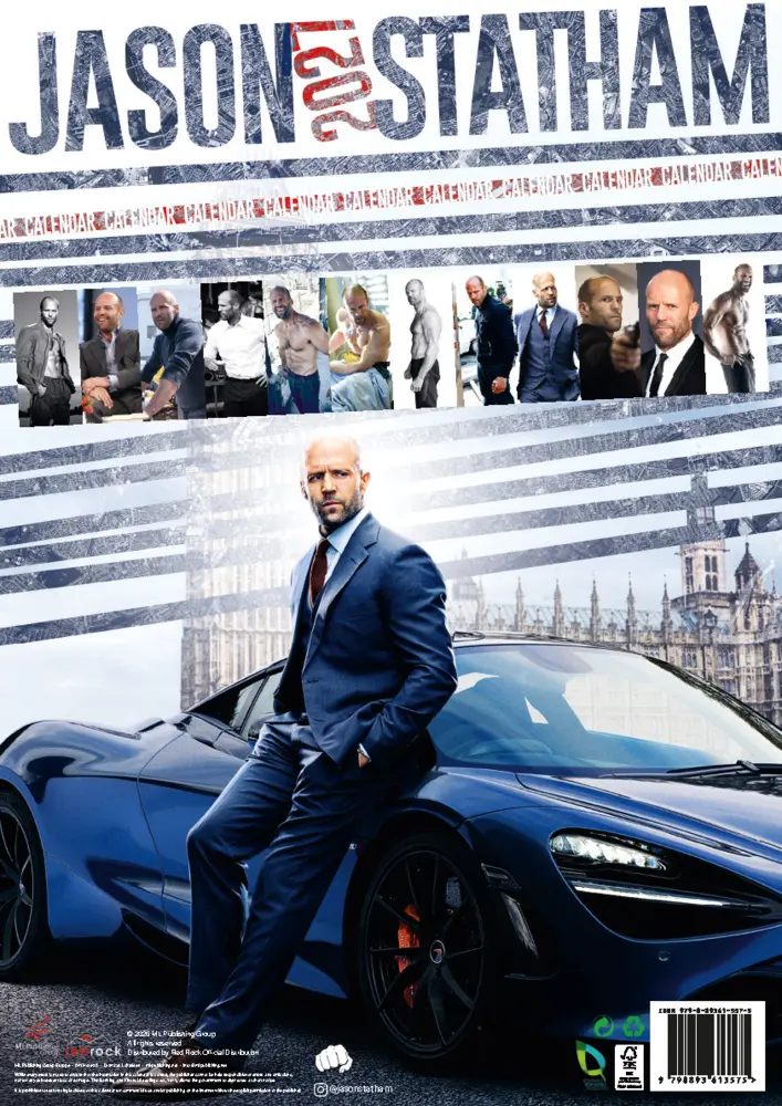 Bild: 9798893613575 | Jason Statham Kalender 2027 | Jason Statham | Kalender | 14 S. | 2027