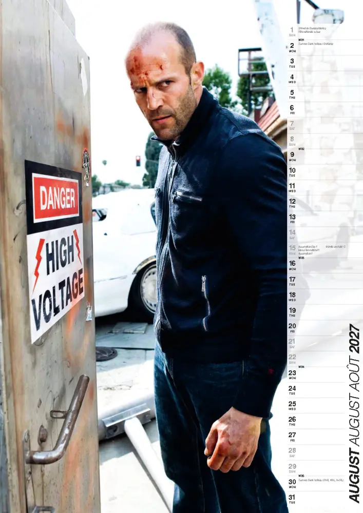 Bild: 9798893613575 | Jason Statham Kalender 2027 | Jason Statham | Kalender | 14 S. | 2027