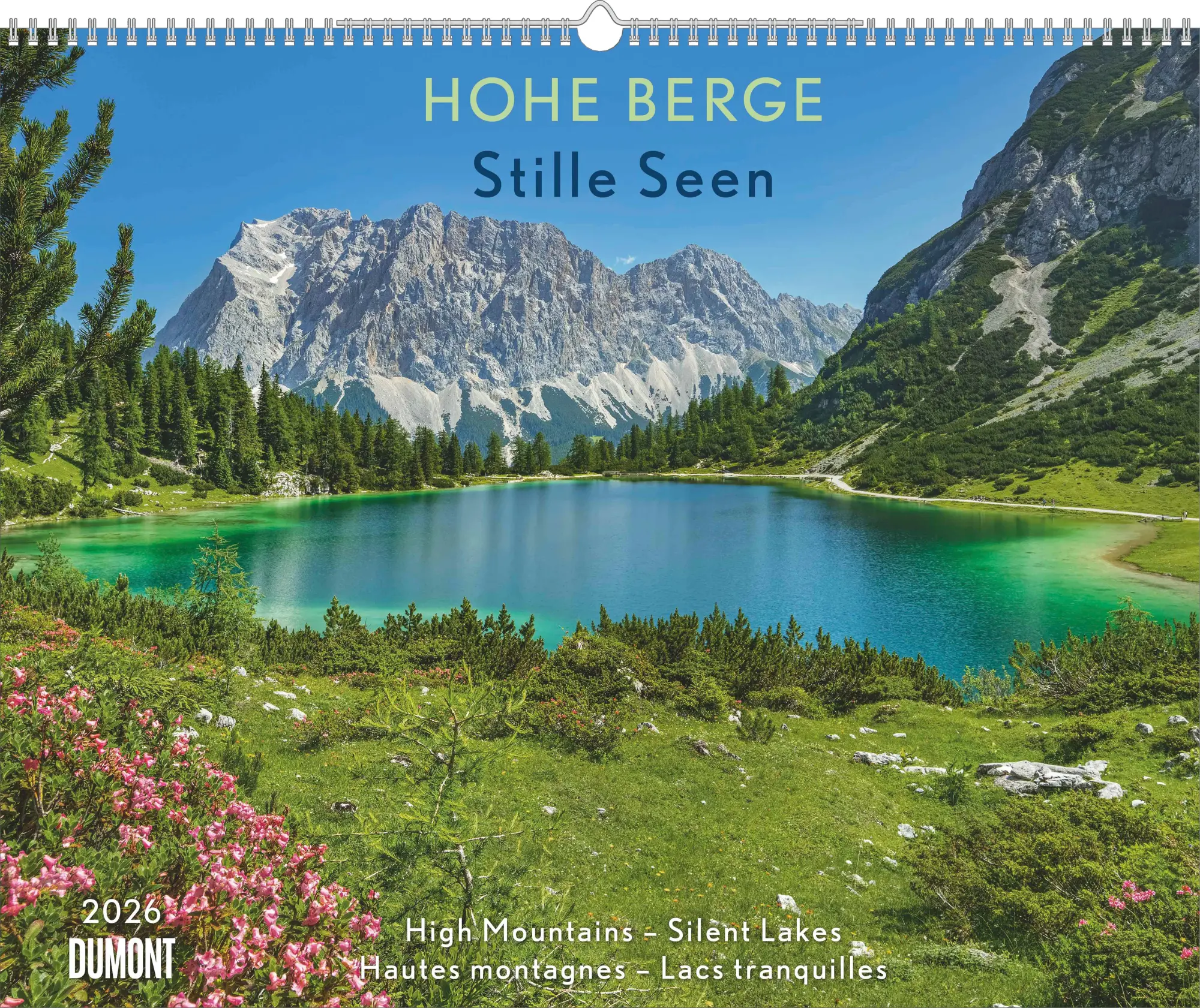 Cover: 4069095003675 | Hohe Berge - Stille Seen 2026 - Wandkalender 52 x 42,5 cm -...