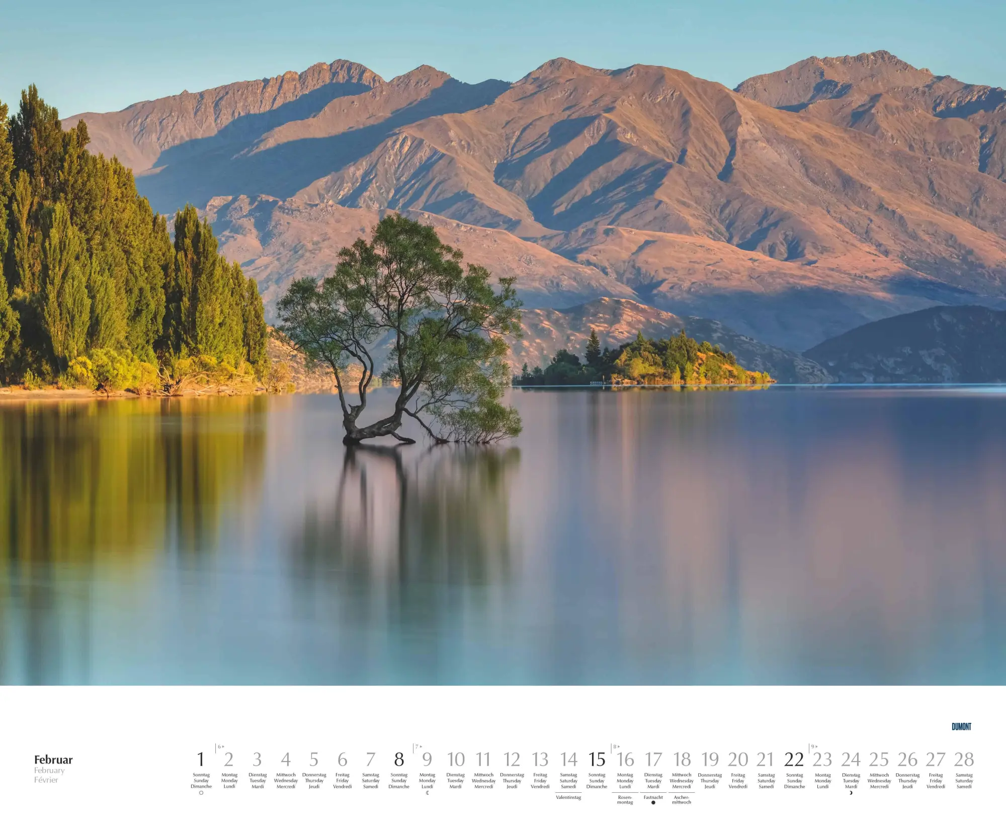 Bild: 4069095003675 | Hohe Berge - Stille Seen 2026 - Wandkalender 52 x 42,5 cm -...