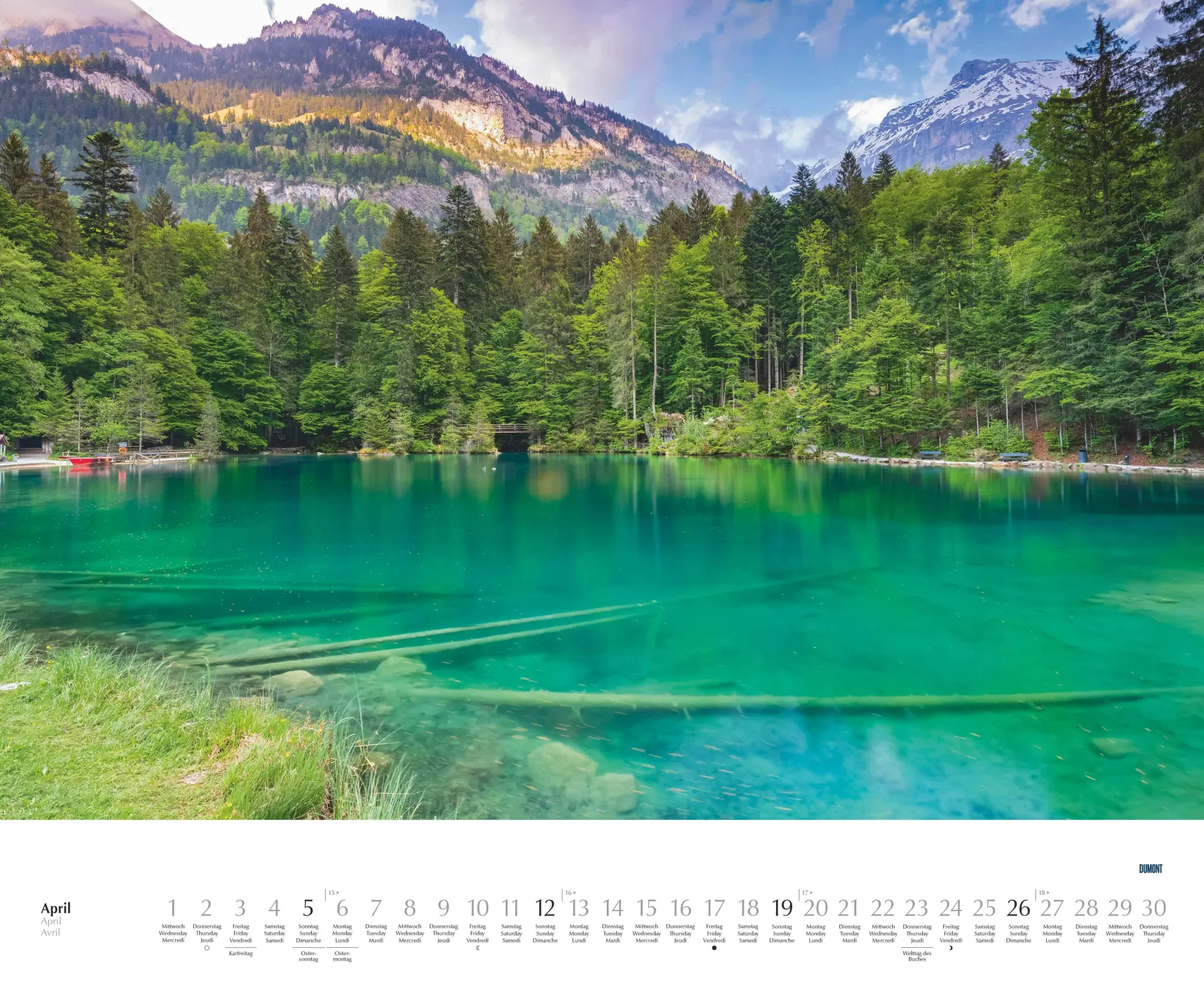 Bild: 4069095003675 | Hohe Berge - Stille Seen 2026 - Wandkalender 52 x 42,5 cm -...