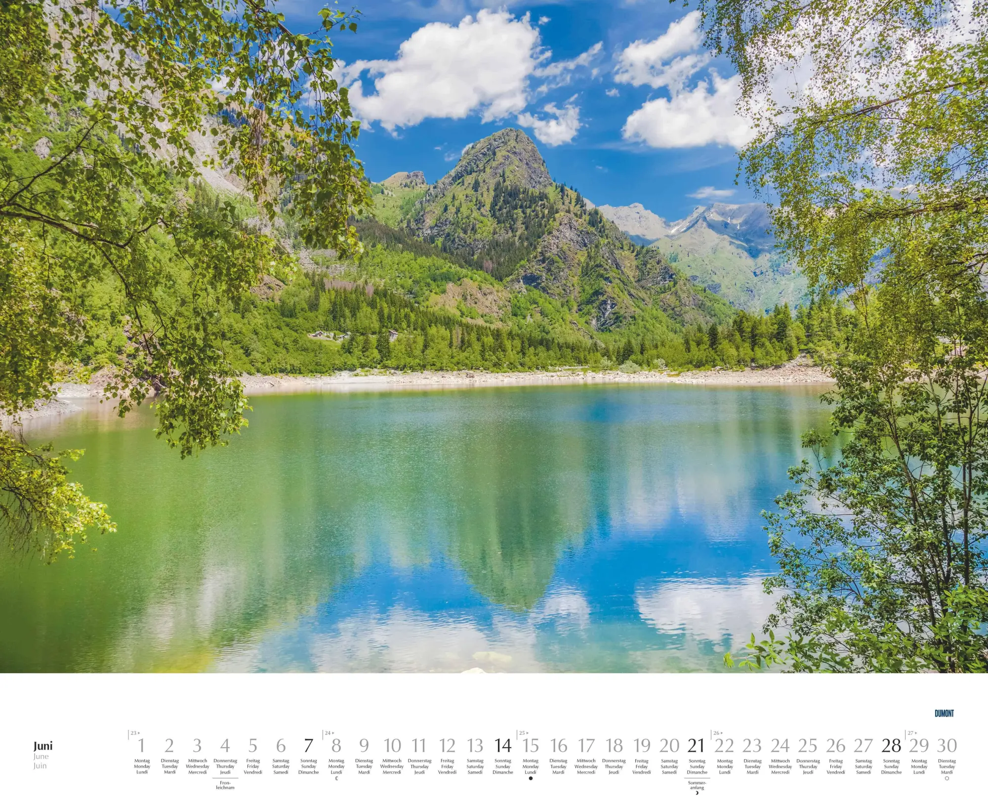 Bild: 4069095003675 | Hohe Berge - Stille Seen 2026 - Wandkalender 52 x 42,5 cm -...