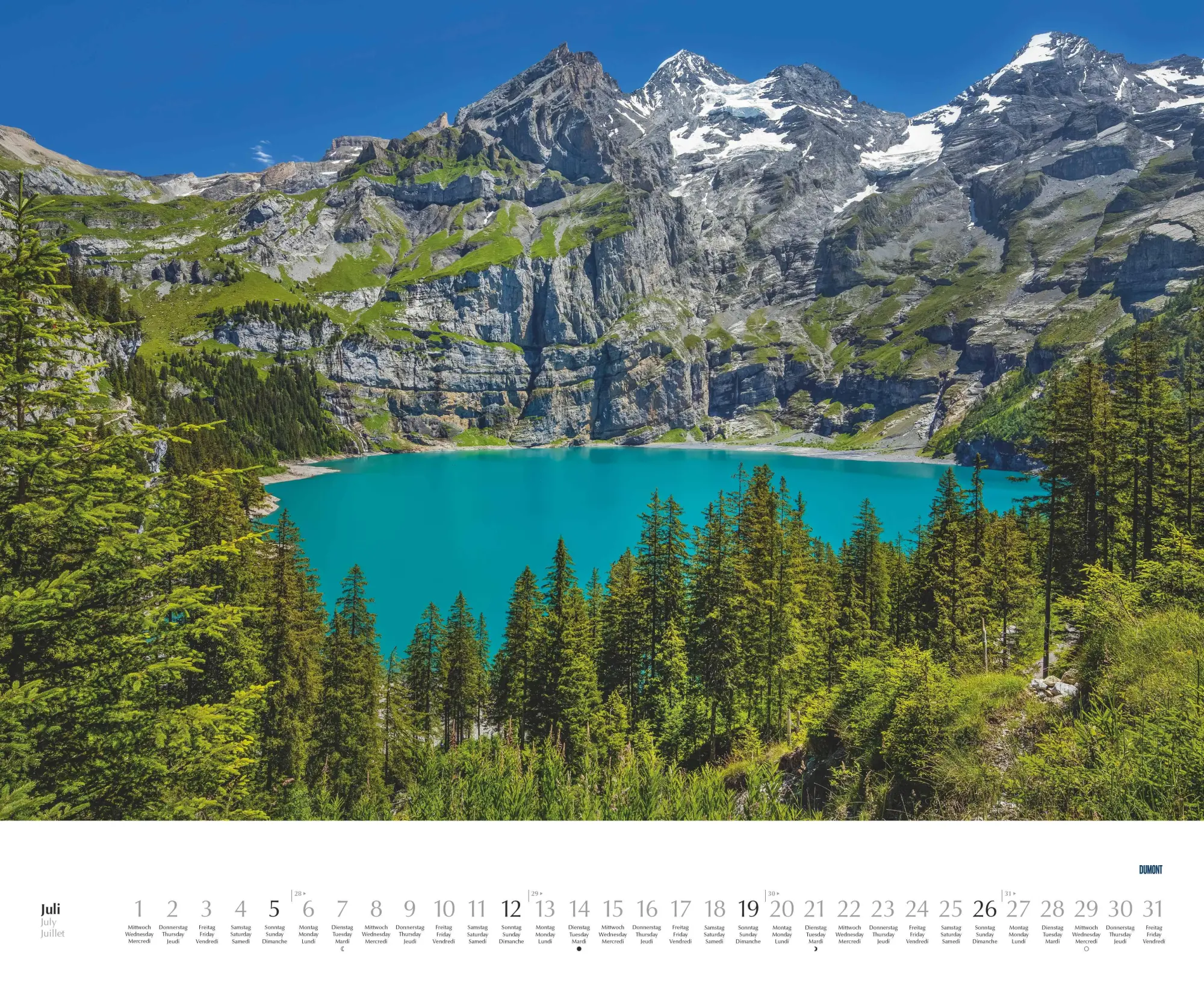 Bild: 4069095003675 | Hohe Berge - Stille Seen 2026 - Wandkalender 52 x 42,5 cm -...