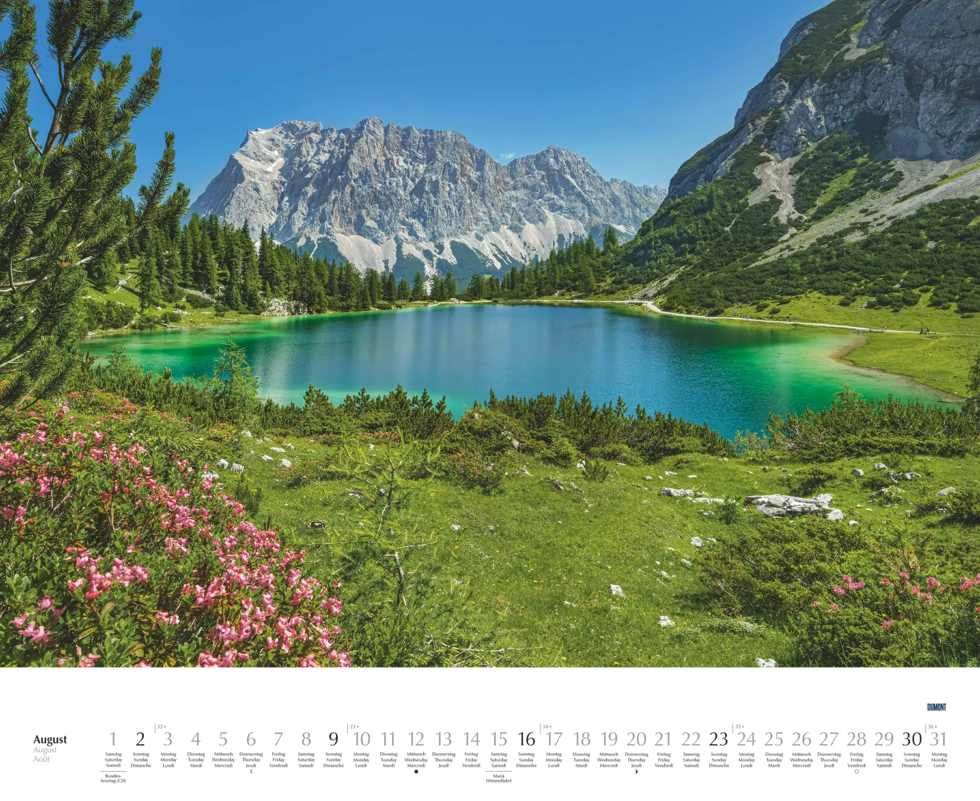 Bild: 4069095003675 | Hohe Berge - Stille Seen 2026 - Wandkalender 52 x 42,5 cm -...