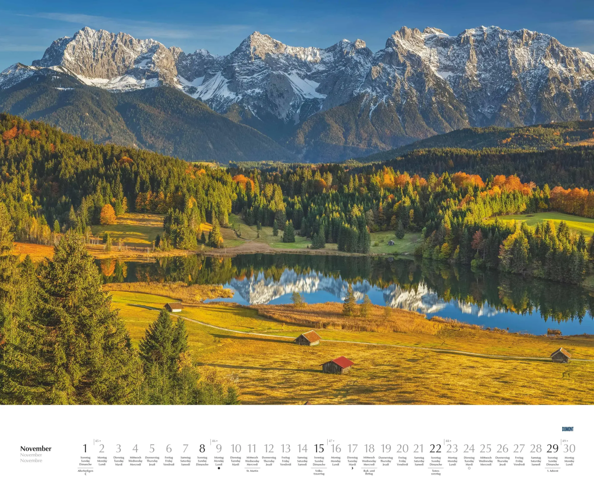 Bild: 4069095003675 | Hohe Berge - Stille Seen 2026 - Wandkalender 52 x 42,5 cm -...
