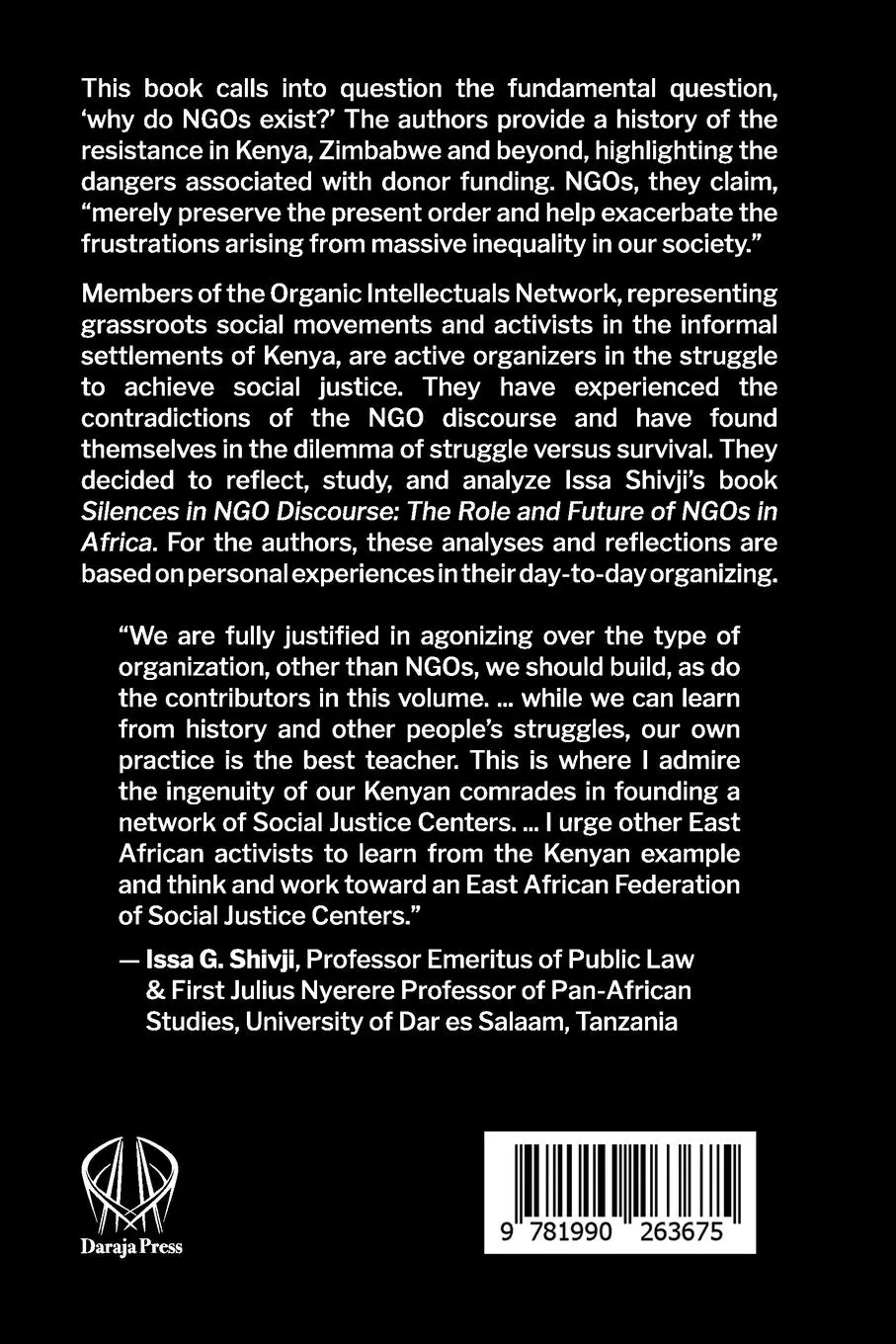 Rückseite: 9781990263675 | Breaking the Silence on NGOs in Africa | Lewis Maghanga (u. a.) | Buch