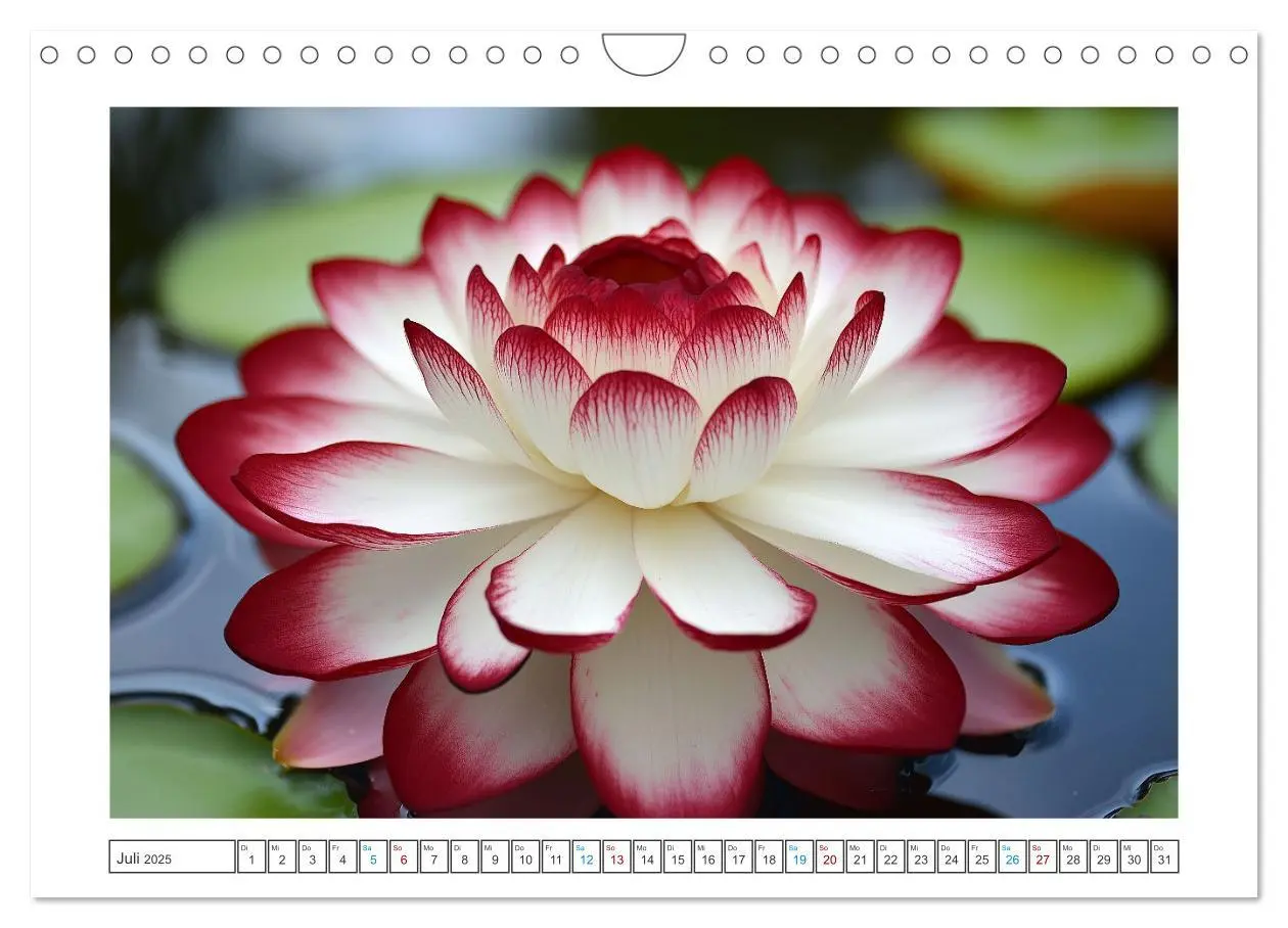 Bild: 9783457203675 | Lichtspiel der Seerosen (Wandkalender 2025 DIN A4 quer), CALVENDO...