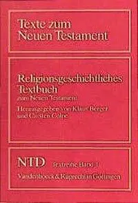Cover: 9783525513675 | Religionsgeschichtliches Textbuch zum Neuen Testament | Friedrich