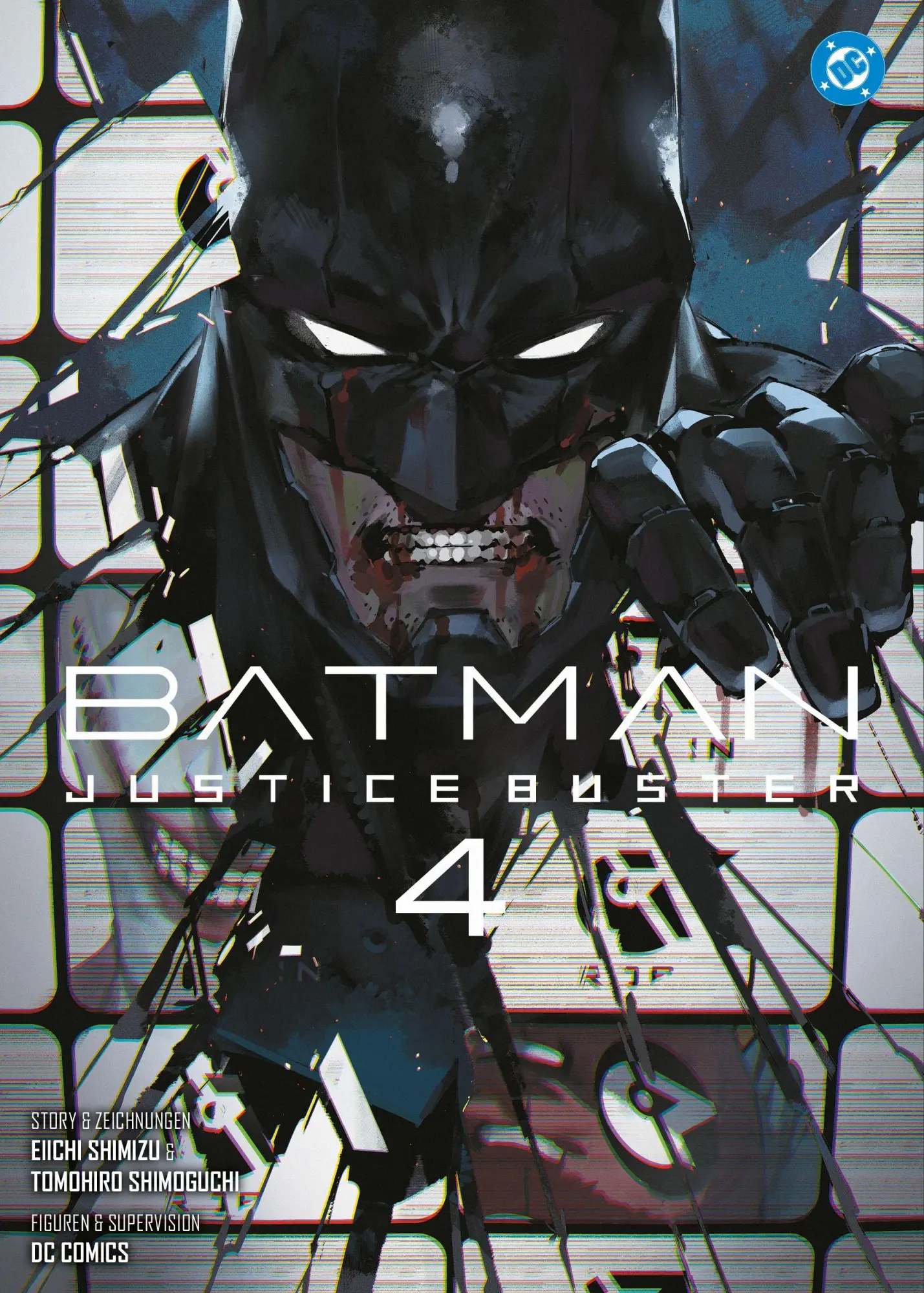 Cover: 9783741643675 | Batman Justice Buster (Manga) 04 | Eiichi Shimizu (u. a.) | Buch