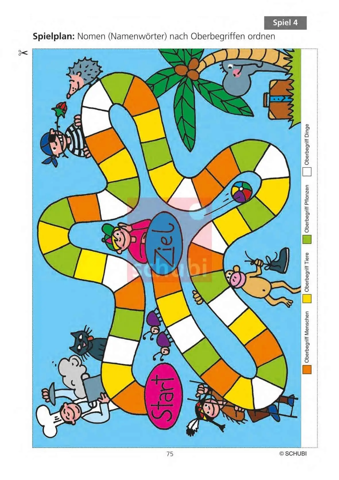 Bild: 9783867233675 | Grammatikspiele | 1. / 2. Schuljahr: Wortarten und Satzarten üben