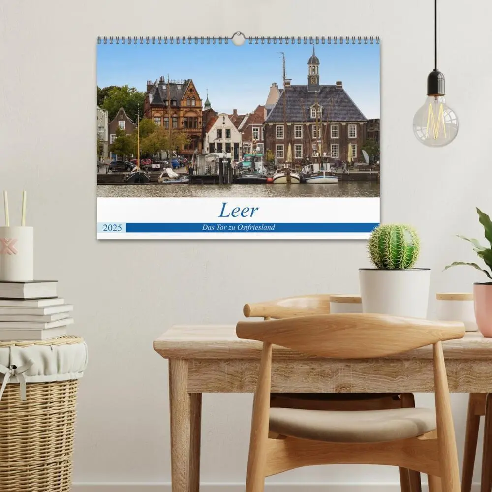 Bild: 9783435413775 | Leer - Das Tor zu Ostfriesland (Wandkalender 2025 DIN A3 quer),...