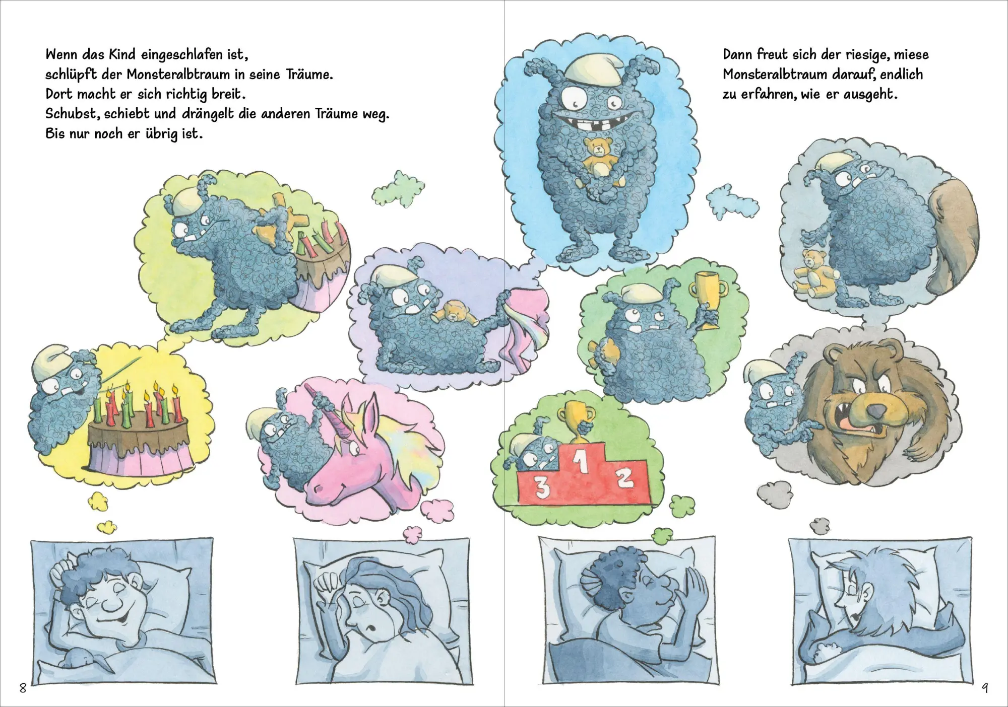 Bild: 9783943833775 | Wie der riesige, miese Monsteralbtraum ein Kind fand, das ihn zu...