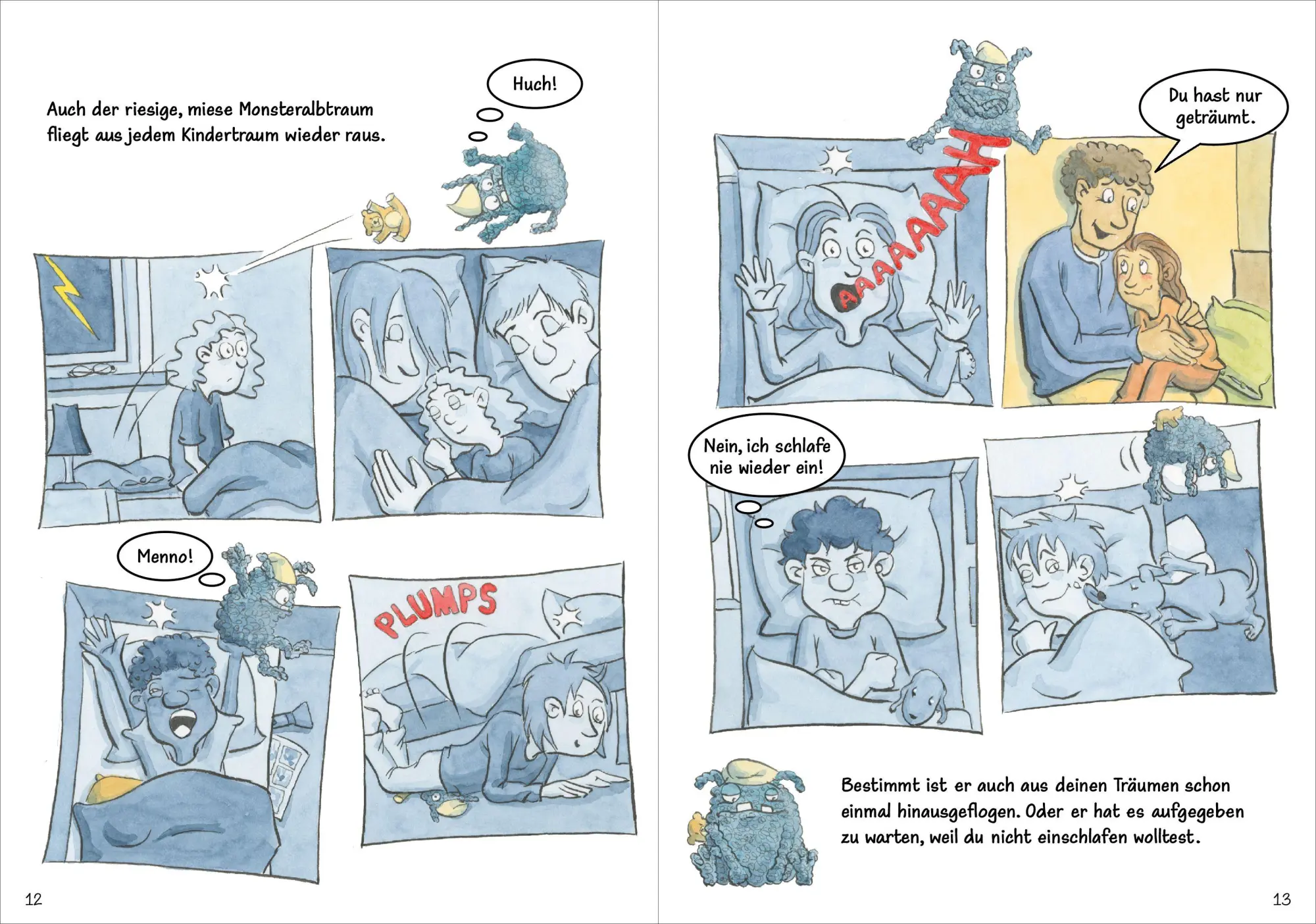 Bild: 9783943833775 | Wie der riesige, miese Monsteralbtraum ein Kind fand, das ihn zu...