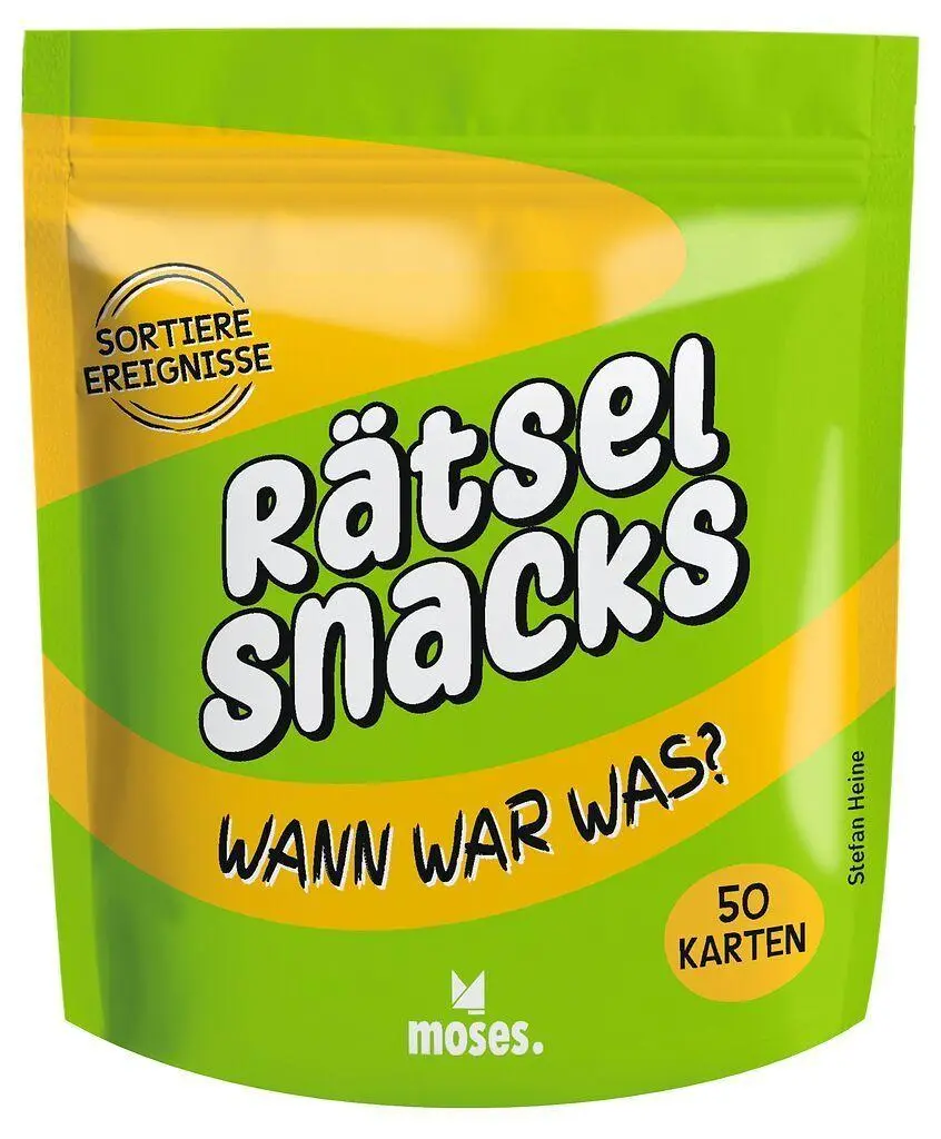 Cover: 9783964553775 | Rätsel Snacks Wann war was? | Presse Service Stefan Heine | Buch