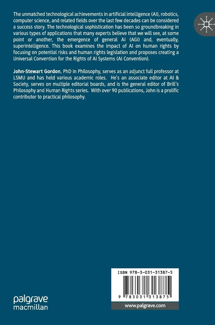 Rückseite: 9783031313875 | The Impact of Artificial Intelligence on Human Rights Legislation