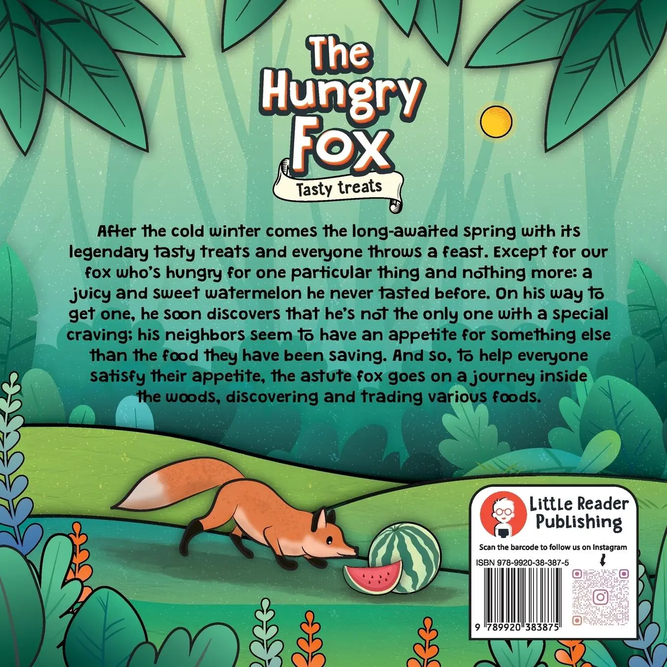 Rückseite: 9789920383875 | The Hungry Fox 2 | Tasty Treats | Cole Adams | Taschenbuch | Englisch