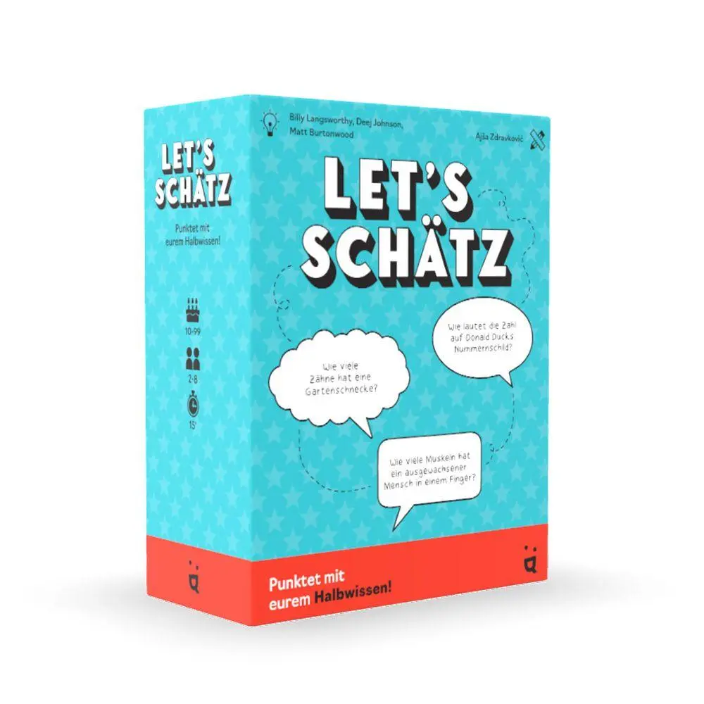 Cover: 7640139533975 | Let's Schätz | Punktet mit eurem Halbwissen | Matt Burtonwood (u. a.)