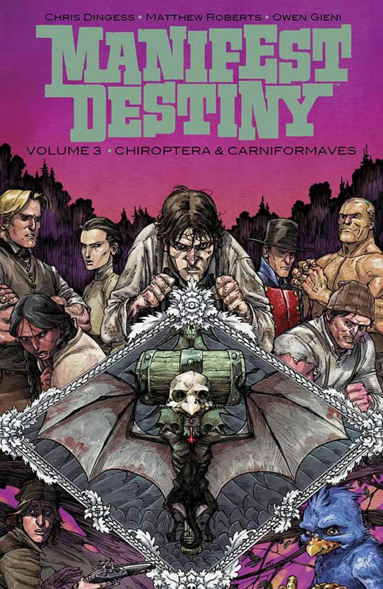 Cover: 9781632153975 | Manifest Destiny Volume 3: Chiroptera &amp; Carniformaves | Chris Dingess