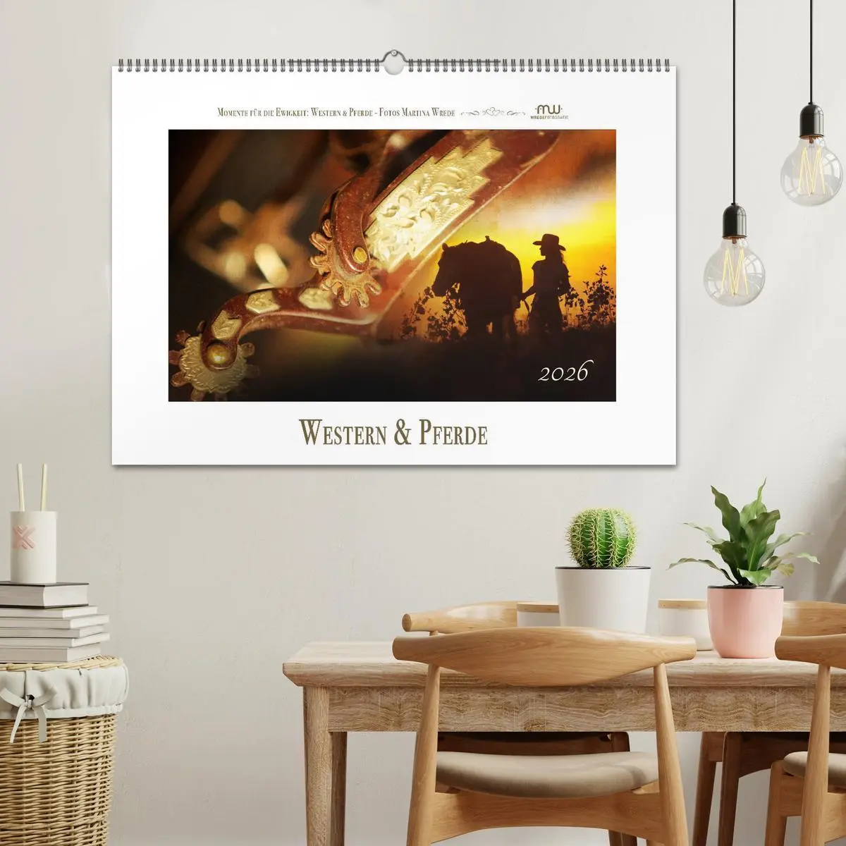 Bild: 9783457963975 | Western und Pferde (Wandkalender 2026 DIN A2 quer), CALVENDO...