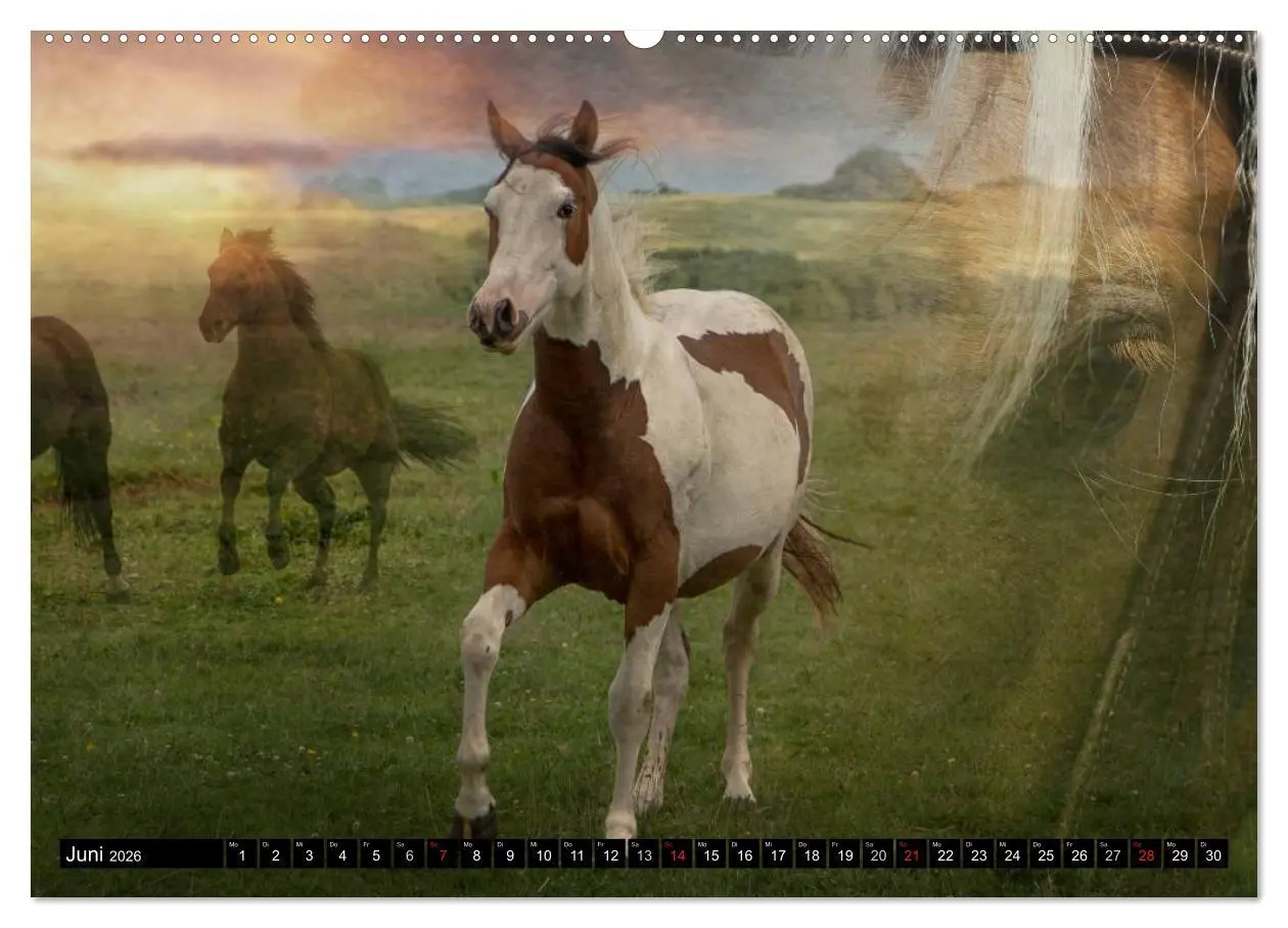 Bild: 9783457963975 | Western und Pferde (Wandkalender 2026 DIN A2 quer), CALVENDO...